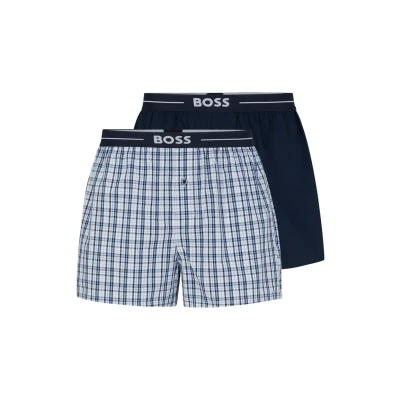 Obrázek BOSS 2 PACK Trenýrky, Muži, Velikost: Small, Dark blue