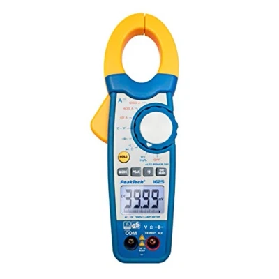 Obrázek PeakTech 1625 proudové kleště True RMS 1000 A AC/DC, digitální multimetr, měřič kleští, TÜV/GS, kleště, 4000 Counts, bezdotykový napětí, proudu, zkoušečka průchodnosti Max 600