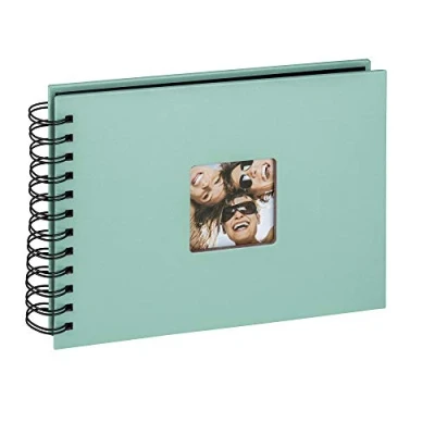 Obrázek walther design Fotoalbum mátově zelené 23 x 17 cm spirálové album s vyraženým krytem, Fun SA 109 A