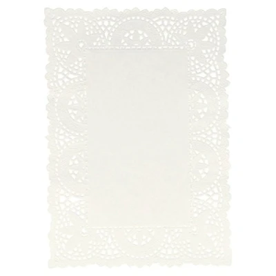 Obrázek Garcia de Pou 250 Einheit rechteckig Deckchen, Papier, weiß, 21 x 15 30 cm