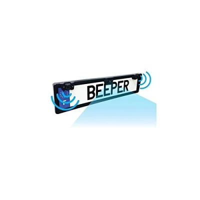 Obrázek Kamera und Rückfahrsensor auf Kennzeichenhalter H4WIFI BEEPER