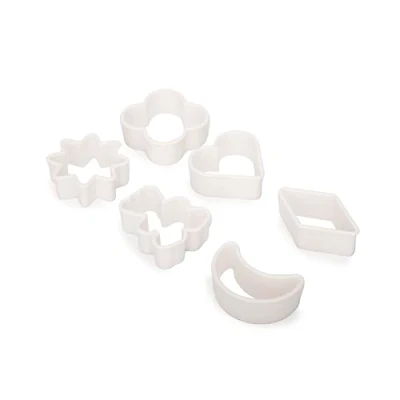 Obrázek Fackelmann Backen Cookie Cutter auf, ABS, bunt, 6 Stück