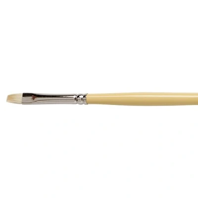 Obrázek Winsor &amp; Newton 5872002 umělec Chunking prasečí štětiny štětec na olejové barvy, vysoká absorpce rovnoměrné vydání barvy plochý č. 2, krátká násada