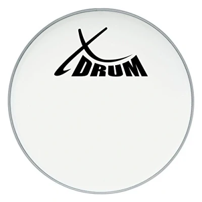 Obrázek XDrum 22&quot; Coated Kick Drumfell (22&quot; bílá, zdrsněná mylarová vrstva, otevřený, teplý zvuk s decentním attakem a dlouhým Sustain)