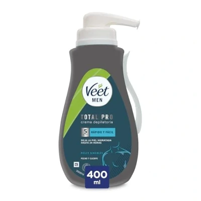 Obrázek Veet Men Cream Depilatoria Pieles Sensibles 400 ml