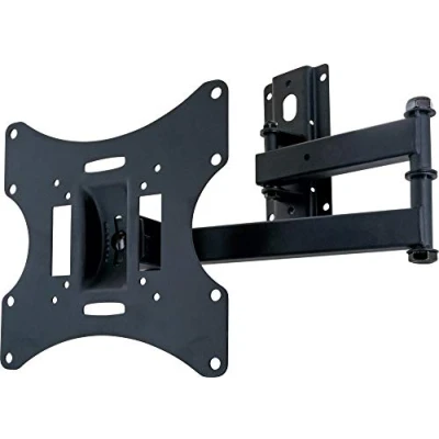 Obrázek SCHWAIGER LWH050 011 TV nástěnný držák pro ploché obrazovky 58107 cm (2342 palců), LED 4K OLED, otočné rameno se 3 klouby, max. zatížení 30 kg, černý