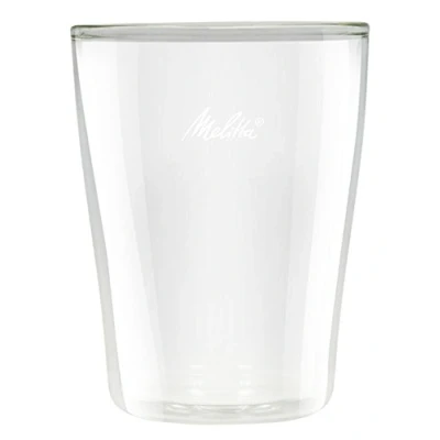 Obrázek Melitta Sada sklenic, sklenice na kávu, 2 kusy, dvoustěnné, borosilikátové sklo, 200 ml, 212903