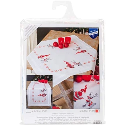 Obrázek Vervaco balení se vzorem, vyšívací počítaného křížkového stehu, akryl, vánoční Elves, 80 x cm