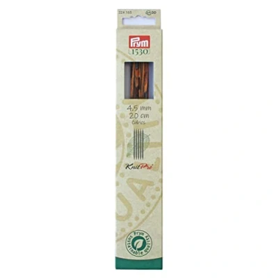 Obrázek Prym 224165 Strumpfstricknadeln CUBICS Natural 20 cm 4,50 mm