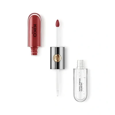 Obrázek KIKO Milano Unlimited Double Touch 106 tekutá rtěnka s dlouhým držením (12 hodin) ve 2 krocích, zářivý povrch