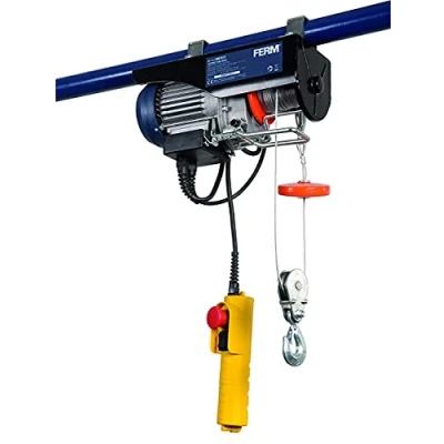 Obrázek Ferm LHM1011 Elektrický pro Seilhebezug 500 W max. Hub výška 12 metrů nosnost 250 kg