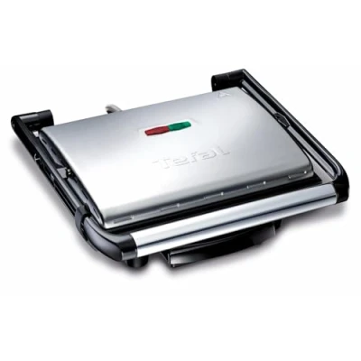 Obrázek Tefal Kontaktní gril Inicio GC241D od s integrovaným termostatem, 2000 W, ušlechtilá ocel / černý