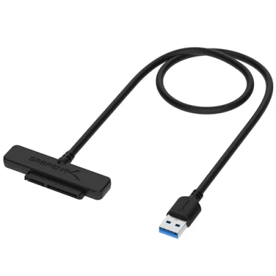 Obrázek Kabelový adaptér Sabrent SATA, USB 3.0 až SSD / 2,5palcový pevného disku SATA [Optimalizováno pro SSD, podporuje UASP III] (EC SSHD)