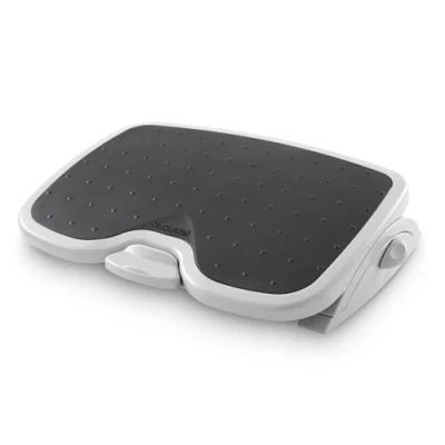 Obrázek Kensington Ergonomická opěrka nohou SoleMate Plus pro lepší držení těla, zmírnění chronických bolestí zad a ortopedické odlehčení, černá/šedá, 56146, 450 x 350 mm