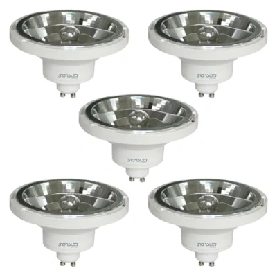 Obrázek Sigmaled lighting, LED Spot AR111 GU10, 14 W (entspricht 120 Halogen), 230V AC, Neutralweißes 4000 K, 1050 Lumen, Leuchtmittel, 5er Pack