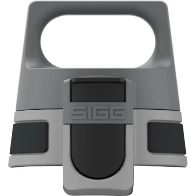 Obrázek SIGG WMB ONE Top Anthracite 2 Colors uzávěr (jedna velikost), náhradní díl pro láhev na pití, ovladatelný jednou rukou a zabezpečený proti vytečení