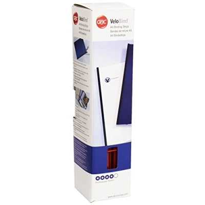 Obrázek GBC Velo BIND Bindes VÝLETY, 45 mm, 25 ks, A4, červená