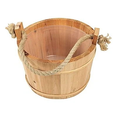 Obrázek Croll &amp; Denecke Dřevěný kbelík do sauny, průměr 28 cm