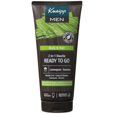 Obrázek KNEIPP Šampon / sprcha pro muže, citronová tráva/guarana, 200 ml
