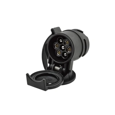 Obrázek HELLA Adaptér, zásuvka 12 V z 13pólového na 7pólový délka: 57 mm plast černý DIN/ISO: 11446 N typ/1724 typ množství: 1 8JA 008 969 001