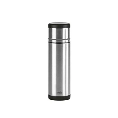 Obrázek Emsa 509237 Vakuova lahev, Mobile Enjoy, 500 ml, Uzavření Safe Loc Pro, Černý antracit, Mobilita