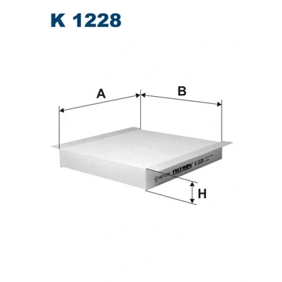 Obrázek FILTRON K1228 filtr, vzduch do interiéru