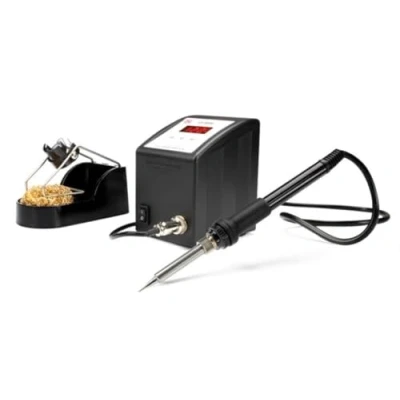 Obrázek VELLEMAN VTSSC70 LÖTSTATION 80 W, 230 V, LED ANZEIGE TEMPERATUR EINSTELLBAR &amp;TEIL EINER ERHITZUNG KERAMIK 1800 XYTRONIC LF 420206