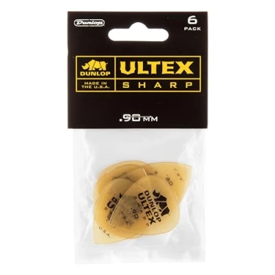 Obrázek JIM DUNLOP Plektrum Ultex Sharp 0,90 mm 6 kusů