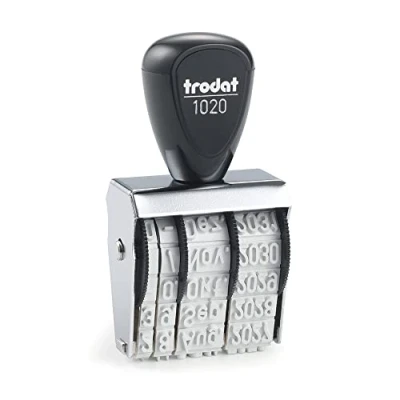 Obrázek Trodat 1020 Classic datumové razítko německé, měsíc zkráceno, velikost otisku 5 x 32 mm