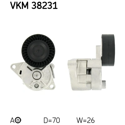 Obrázek SKF VKM 38231 napínací kladka, klínový žebrovaný řemen