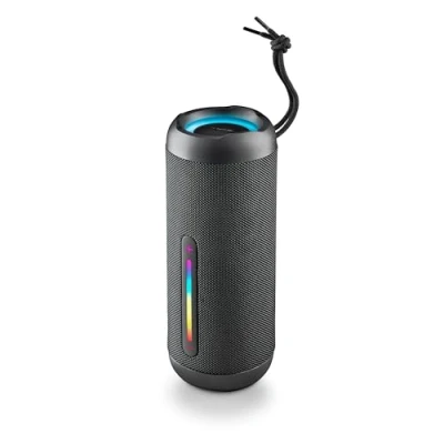 Obrázek NGS Roller Furia 2 Black bezdrátový reproduktor s kompatibilitou Bluetooth, vodotěsnost IPX7, 30 W, True Wireless, USB, výdrž baterie 9 hodin, černý