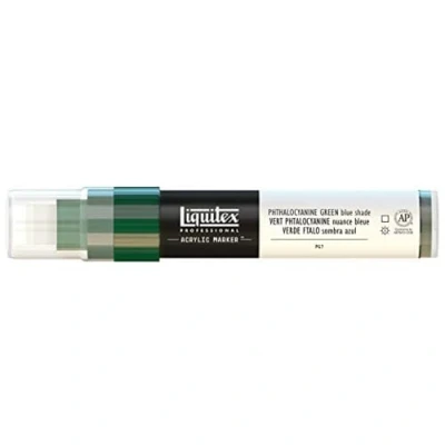 Obrázek Liquitex Profesionální malba akryl zvýrazňovač akrylová barva, ftalozelená modrá, akrylový popisovač 8 15 mm špička