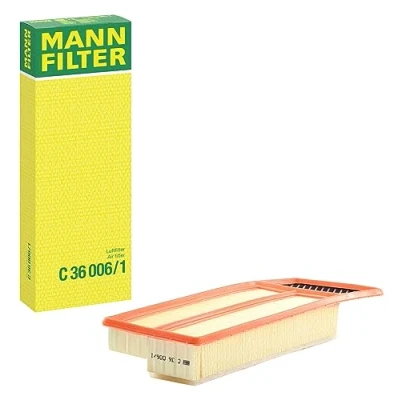 Obrázek MANN FILTER C 36 006/1 vzduchový filtr pro osobní automobily