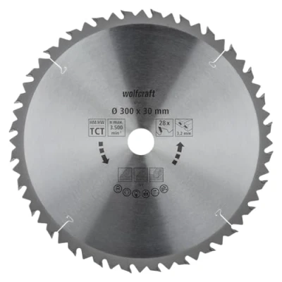 Obrázek WOLF Craft 6741000 1 stolní kotouč HM, 28 zubů, Ø 300 mm