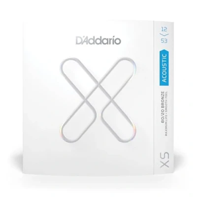 Obrázek D&#039;Addario 1253 Light, XS 80/20 struny akustické kytary potažené bronzem