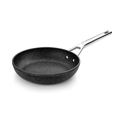 Obrázek Monix Mineral Pan 24 cm kovaný hliník s nepřilnavostí, typ kamene, bez PFOA, vhodná indukce, kámen
