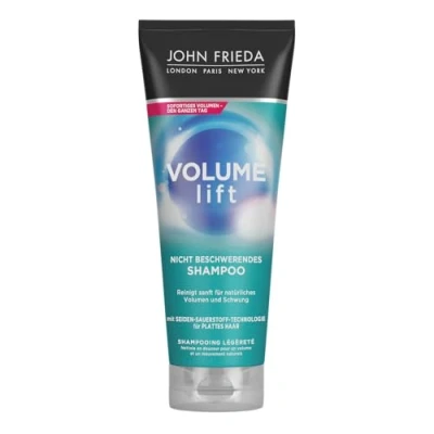 Obrázek John Frieda Volume Lift Shampoo obsah: 250ml objem &amp; nasání pro jemné vlasy nezatěžující objemový šampon
