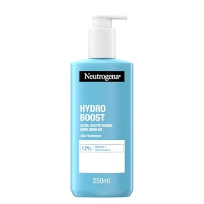 Obrázek Neutrogena Hydro Boost ultra lehké složení tělové mléko gel (250 ml) pro hebkou pokožku, osvěžující se 17 % glycerinem + kyselinou hyaluronovou všechny typy pleti