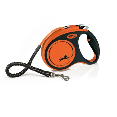 Obrázek Vodítko FLEXI Xtreme (M) pásek oranžové (5m, do 35kg)