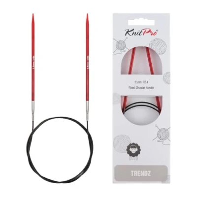 Obrázek KnitPro 100 cm x 3,50 mm kruhové pletací jehlice, vícebarevné