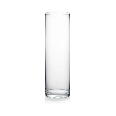 Obrázek WGV Zylindervase, 7,6 cm B x 25,4 H, klare, schmale Glasvase für Hochzeit, Party, Blumen, Tafelaufsatz, Heimbüro, Dekoration, 1 Stück