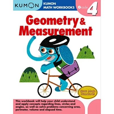 Obrázek Grade 4 Geometry &amp; Measurement (Kumon Math Workbooks)