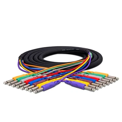 Obrázek Hosa CPP 802, Unbalanced Snake, 1/4 in TS to Same, 2 m