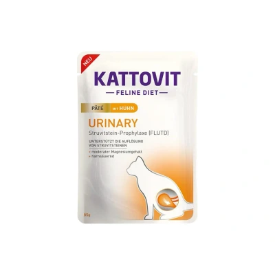 Obrázek Kapsička KATTOVIT Feline Diet Urinary Paté s kuřetem 85g