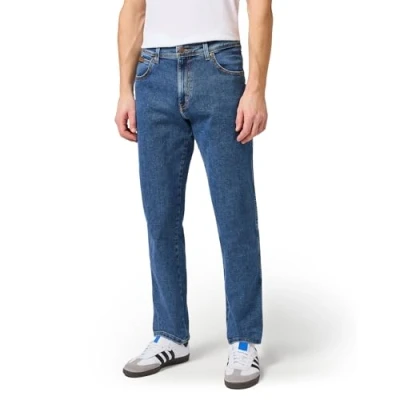 Obrázek Wrangler Texas Stretch Džíny Straight Fit, Muži, Velikost: 50x34, Stonewash