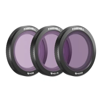 Obrázek Freewell Magnetický filtr pro DJI Neo balení 3 ND8, ND16, ND32: Zlepšete své letecké snímky