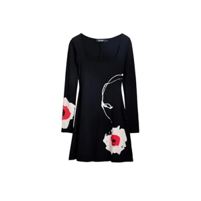Obrázek Desigual Žerzejové šaty, Ženy, Velikost: Medium, Black