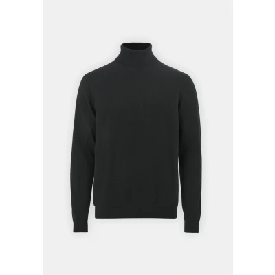 Obrázek Jack &amp; Jones Jjebasic ROLL NECK Svetr, Muži, Velikost: Small, Black