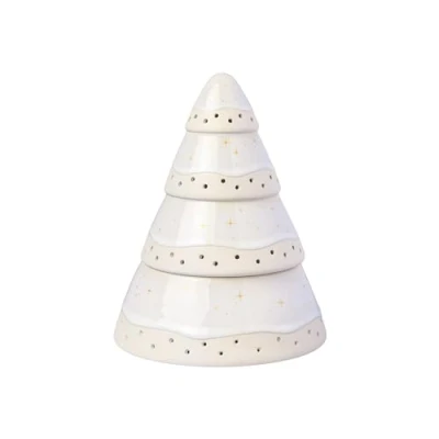 Obrázek like. by Villeroy &amp; Boch Winter Glow svícen na čajovou svíčku, 14,5 x 18,5 cm