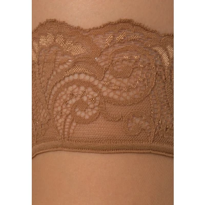 Obrázek Falke MATT Deluxe 20 Denier STAY UPS Transparent Nadkolenky, Ženy, Velikost: 35 37, Powder new
